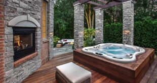 install a hot tub