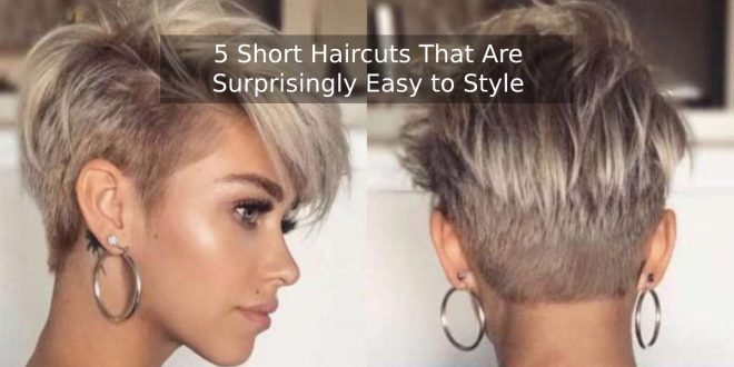 5 Short Haircuts That Are Surprisingly Easy to Style