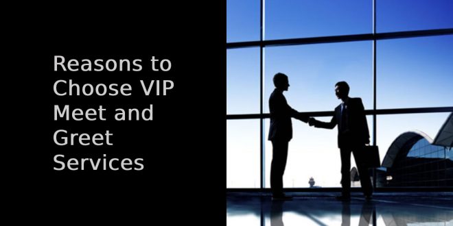 Reasons to Choose VIP Meet and Greet Services