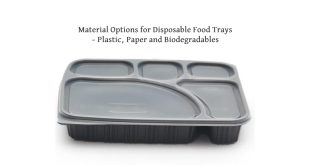 Material Options for Disposable Food Trays – Plastic, Paper and Biodegradables