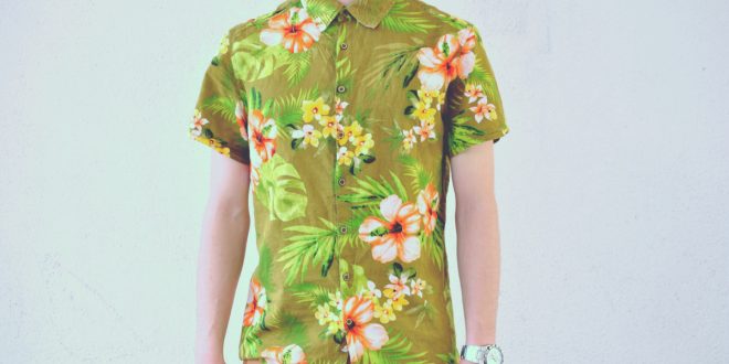 299 Rs Only Flower Style Casual Men Shirt Long Sleeve TheSparkShop.in