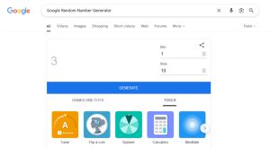 Google Random Number Generator
